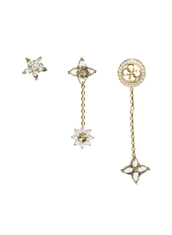 جس طقم أقراط كريستال